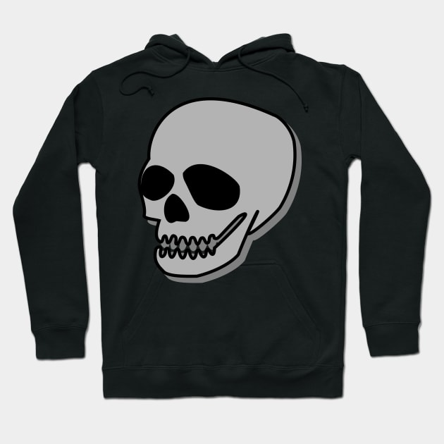 Cartoon Skull Hoodie by notneck